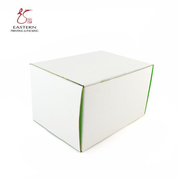 Quality Eastern 12cm Width Corrugated Cardboard Shipping Boxes With Colorful Inside for sale