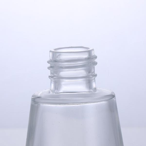 Industrial Cosmetic Elegant 30ml 50ml 1oz 2oz Green Empty Oil Serum Dropper Bottles with Box Customize Unique Cone Shape