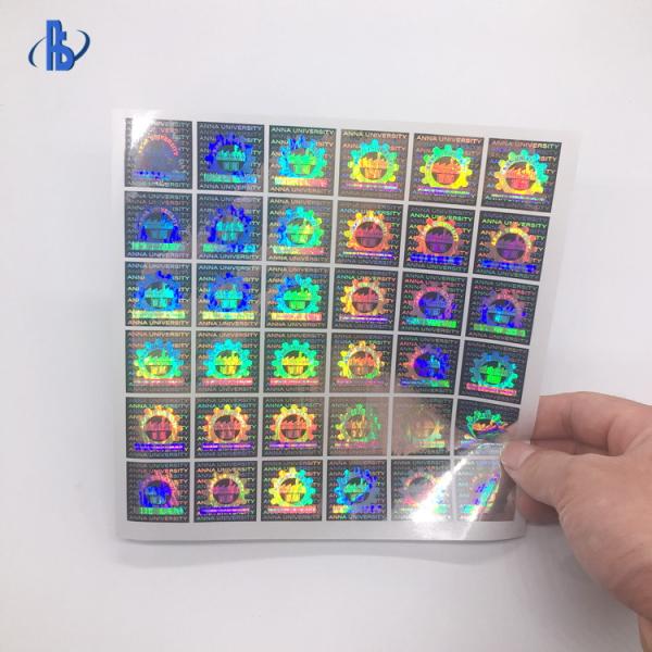 Custom Made Holographic Security Labels , Tamper Evident Security Labels