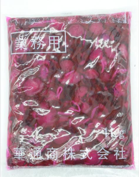 Quality Sushi Shibazuke Pickled Sliced Cucumber 500g Sweet Salty Taste for sale