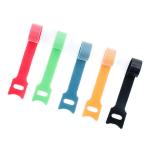 Polyester / Nylon Hook And Loop Straps Velcro Cable Ties 15*1.5cm