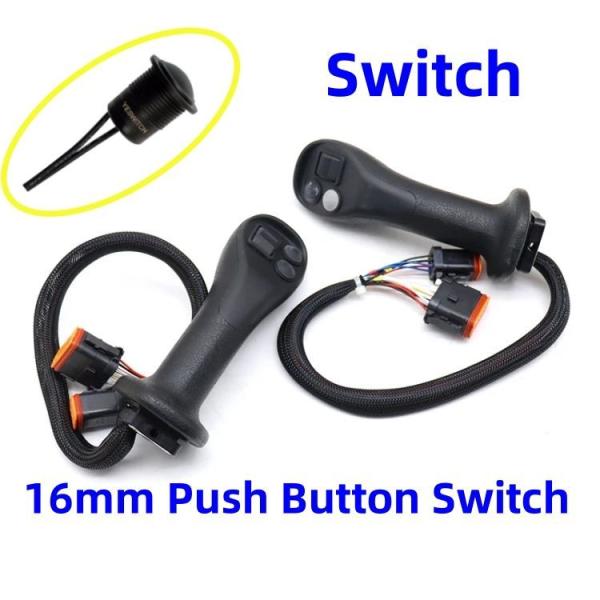 Black Momentary Push Button Switch 2A Anti Vandal Panel Mount Push Button Switch