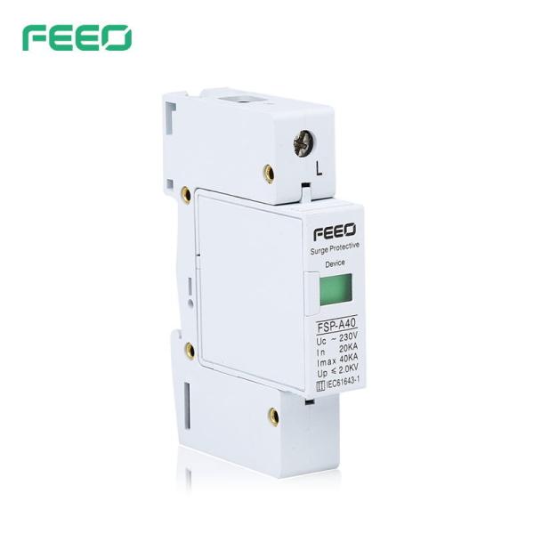 Quality Fast response time 1P AC230V Lightning Surge Protection for sale