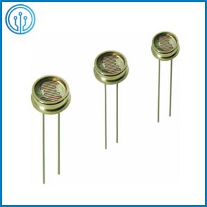 Buy cheap Metal Case 10K OHM PIR Sensor Module 8mm Light Dependent Resistor Metal Case product