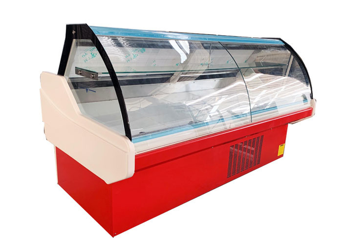 Danfoss Compressor Deli Display Refrigerator / Meat Counter Display Fridge