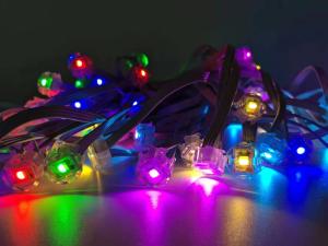 RGB LED Pixel Point Light Waterproof Dimmable Kits Display Pixel Rgb 5050 Full Colors 3 Light Led Modules