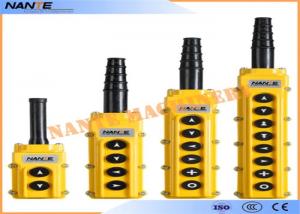 Buy cheap Single Speed AS4 Industrial Remote Pendant Control Stations Overhead Crane Pendant Control product