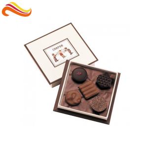 Luxury Empty Empty Chocolate Gift Boxes , Diy Cardboard Gift Box Lightweight