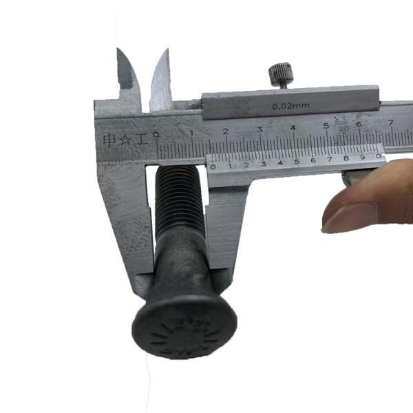 High Strength M36 M50 Grade 12.9 Hexagon Head Track Bolts For Excavator