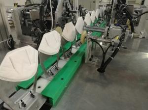 Buy cheap KN95 N95 Mask Manufacturing Machine / Mask Making Equipment Ultrasonic welding product