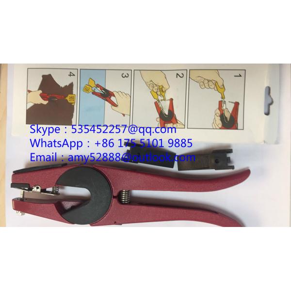 veterinary animal ear tag applicator for livestock