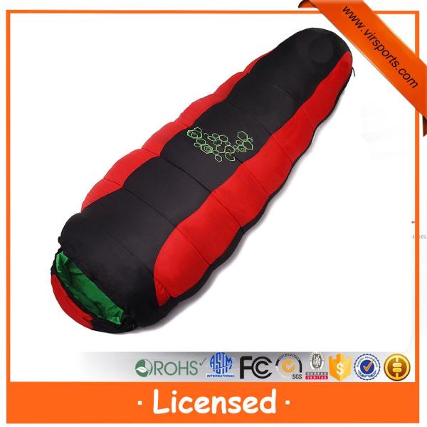 wholesale envelope sleeping bag Flannel Lined Cheap Sharp Sleeping Bag -15 Degree for adult camping