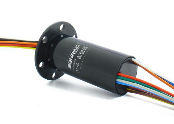 Quality High Current 30A 50A Capsule Slip Ring Rotating Connector OD 30mm for sale