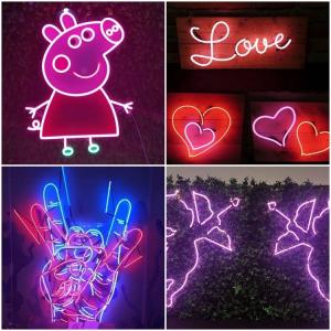 China 6x12mm IP65 LED Neon Strip , 12V Silicone Flexible LED Neon Tube For Christmas Decoration on sale