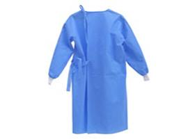 Quality Medical SMS Surgical Gown For Patients Tri Anti Effects Disposable Tie On Style for sale