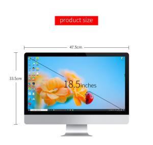 Buy cheap all in one pc Computer 27'' CPU i7-10700 RAM 8GB SDD 512GB+1TB AIO PC for students home bussiness product