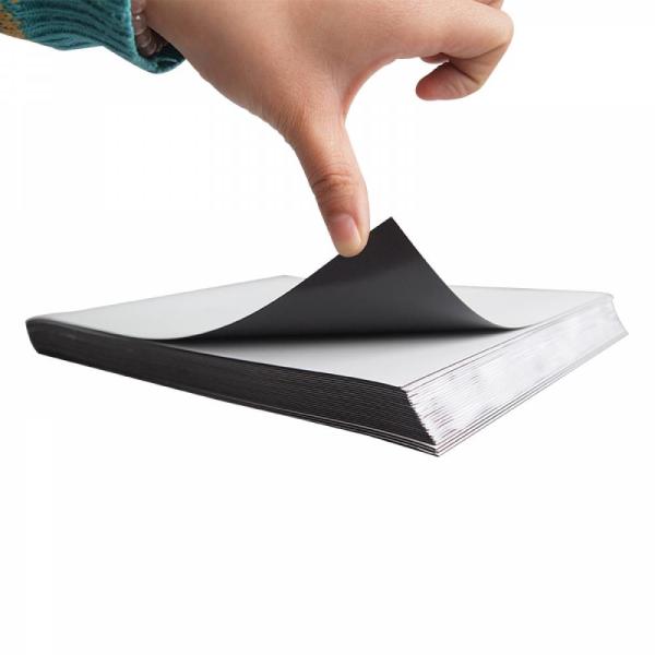 Quality SGS Flexible Magnet Material Self Adhesive Magnetic Sheet Soft Roll for sale