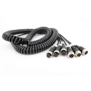 China FCC PU 4 Pin Reversing Camera Extension Cable ODM Car Camera Accessories on sale