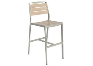 High Temperature Resistance Armless Aluminum Bar Stools