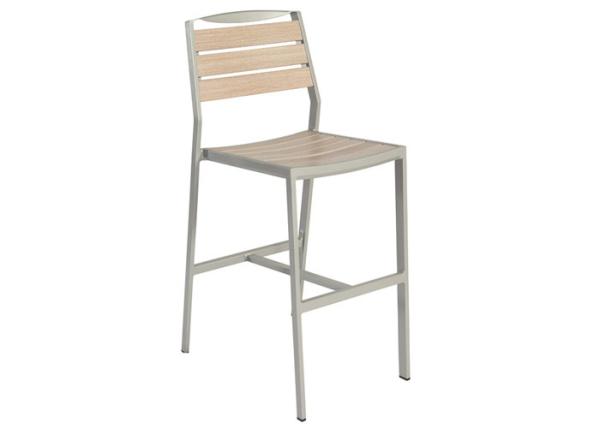 Quality High Temperature Resistance Armless Aluminum Bar Stools for sale