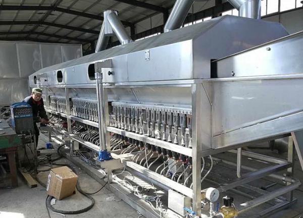 Quality Beans & Peanut Frying Machine Automatic Continuous Fryer Easy Operation for sale