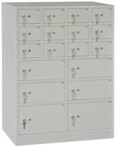 18 Doors Security Level A1 Dt-18 Bank Safe Deposit Box Hotel Locker for Door Type