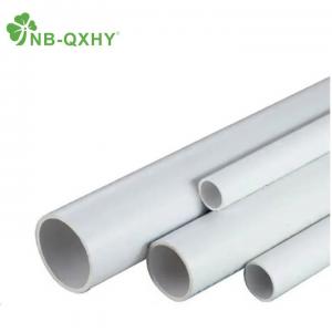 China Sample NB-QXHY PVC Electrical Tube Plastic Pipe Fitting for Cable Conduit Plumbing Pipe on sale