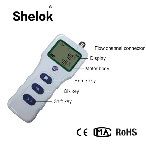 China small size air flow meter