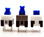 IP65 6 Pin DIP Self Locking Push Button Switch 7x7