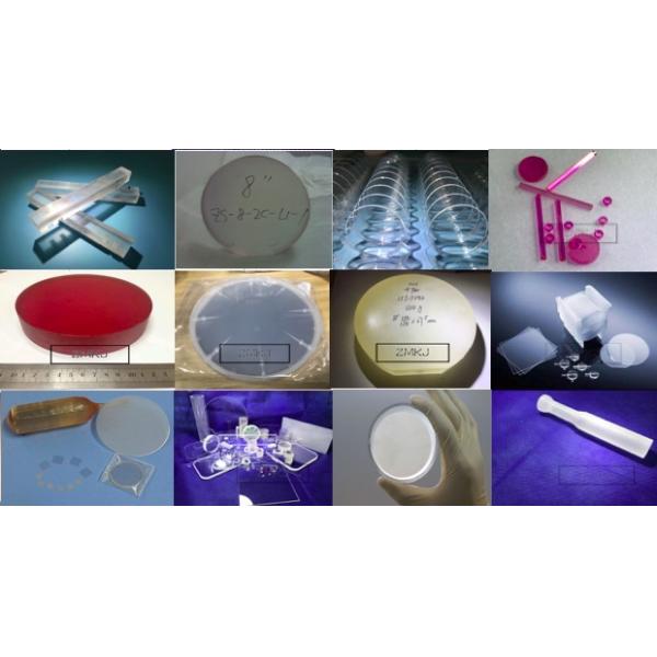 Synthetic Sapphire Components Sapphire Optical Cylindrical Mirror Lens High Performance