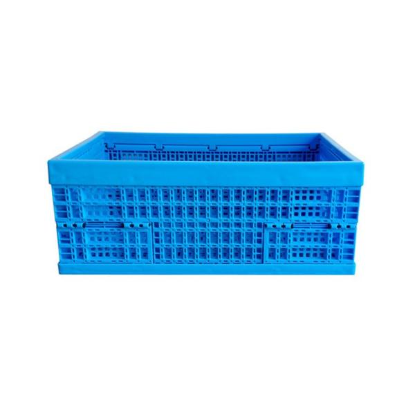Small collapsible plastic crates for fruits and vegetables