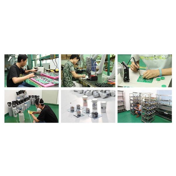 Gas Detector Multi Gas Dedected Segment Code LCD Display Automatically test and Calibrate After Power-on 8