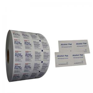 Buy cheap Pharmaceuticals Aluminum Foil Paper for Disinfection Wipes Wet Wipe Pack Solution product
