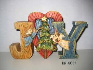 Poly resin  Christmas Nativity Decoration statues arts and crafts with cute letters