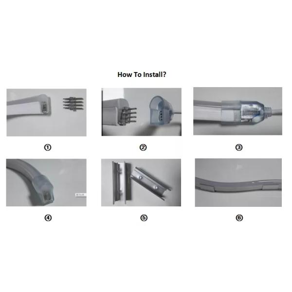 3 Rows High Voltage AC 110V LED Strip 120V 220V 230V 240V SMD 2835 180leds 100m Per Roll