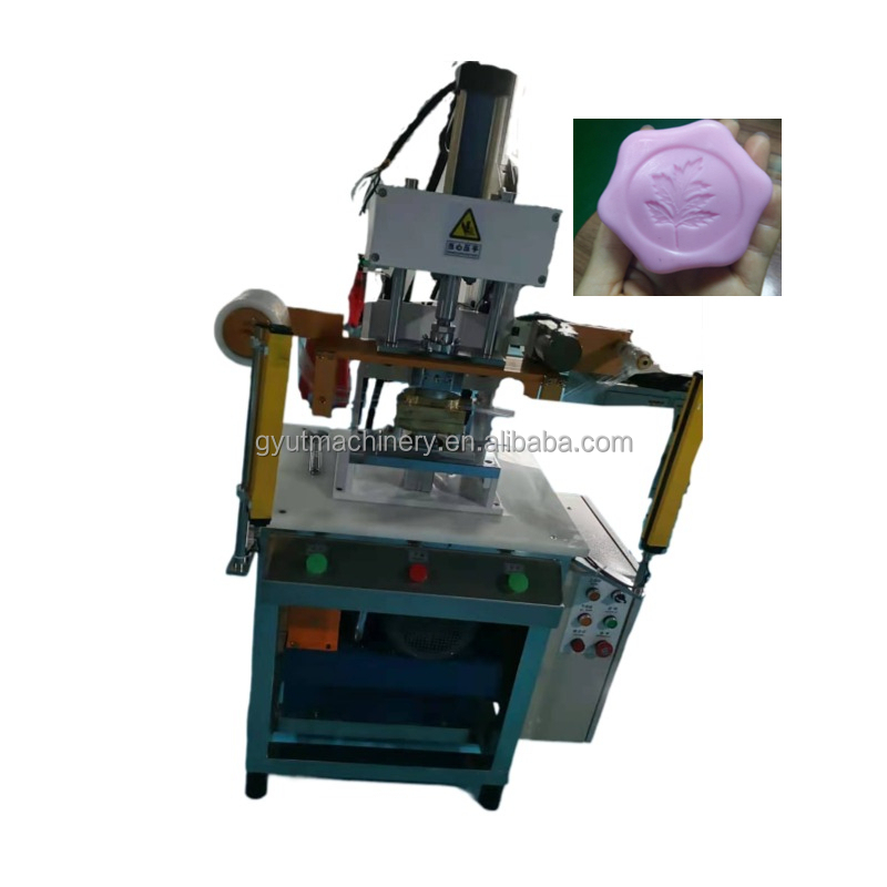 Cold Press Soap Making Machine with Bar Soap Moulding and Stamping Functions