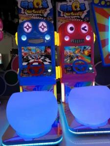 Buy cheap 4 Colors Driving Arcade Machine , Cute Design Racing Game Arcade Machine product