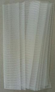 PE Materials Protective Netting Sleeve Transparent 20cm Net Length For Wine Bottle