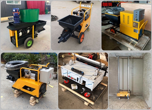 Portable small single phase electric cemeng spray plastering machine supplier in China