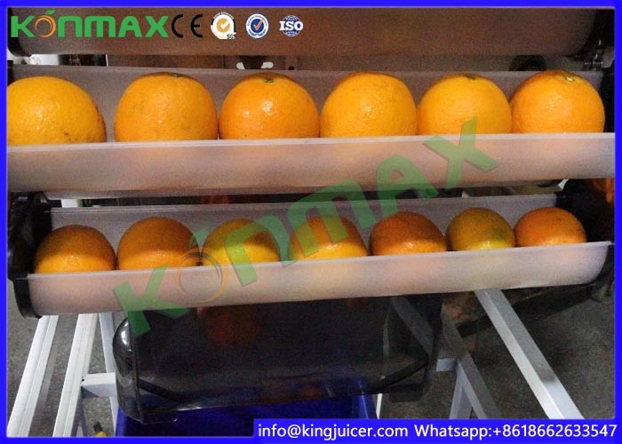 Freshly Squeezed Orange Juice Vending Machine Credit Card / Coins / Notes Acceptors