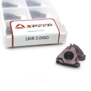 Buy cheap Carbide Ag60 Threading Insert , 16IR AG55 Internal Threading Inserts product