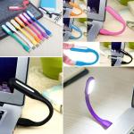 Flexible Lights Mini USB LED Lamp Computer Keyboard Laptop Adjustable Gooseneck