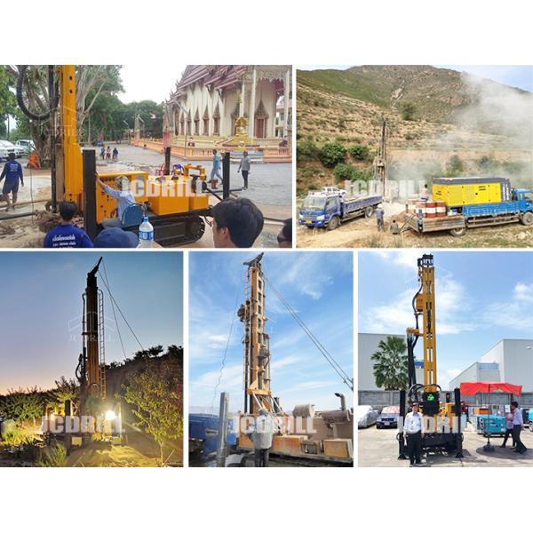 400m Crawler Mounted Deep Water Well Drilling Rig Machine