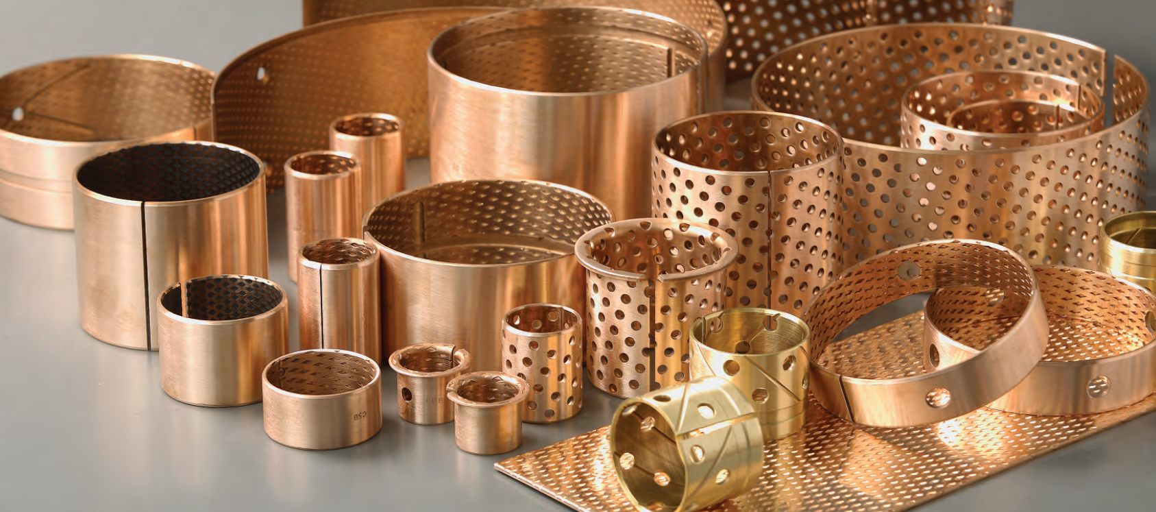 wrapped bronze bearing bushing, bronze thrust washer
