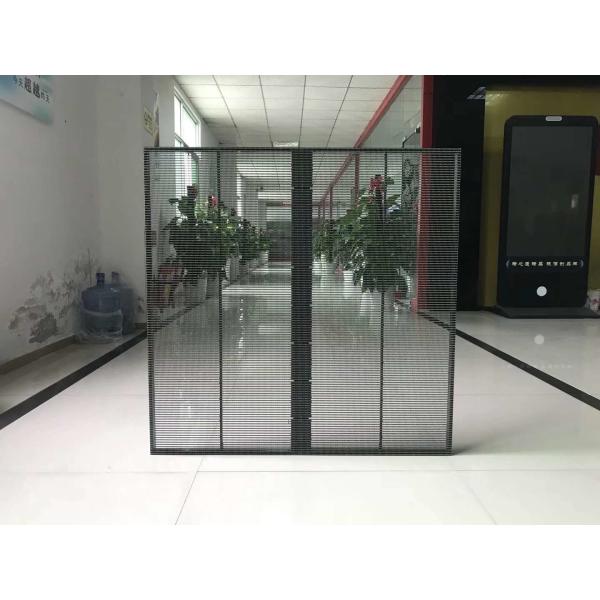 1m*1m SMD 1920 Transparent LED Video Screen IP33 Show Outdoor LED Video Wall Shenzhen Factory