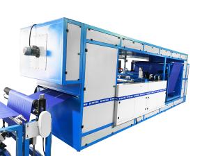 Anti Slip Rotate Roll Silk Screen Printing Machine 1 Color For Non Woven Bags