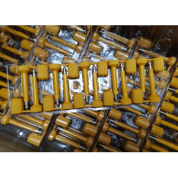 Laser Printed Trailer Bolt Seals High Security Bolt Seal For Cargo Containers