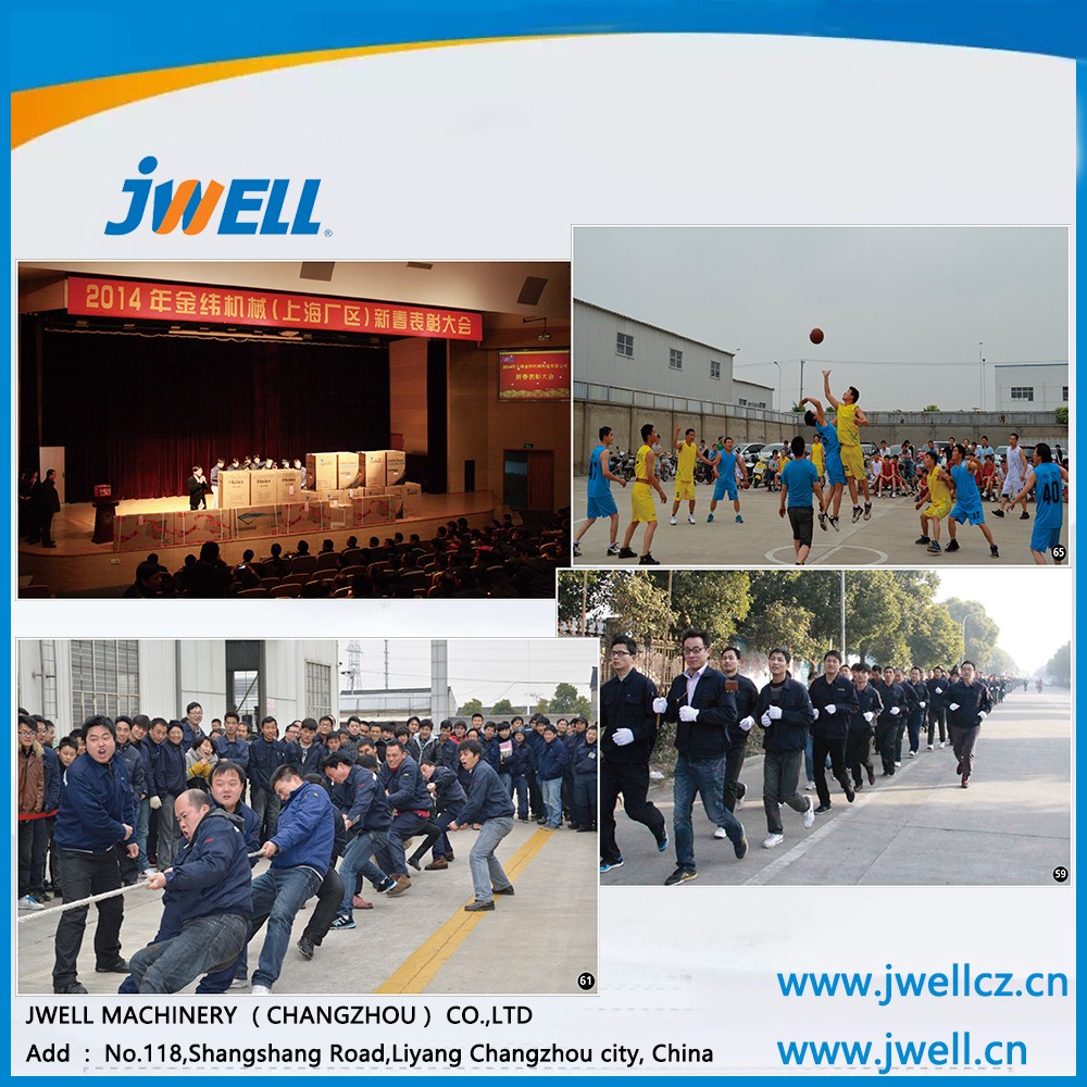 Jwell Professional Steel Reinforced Spiral Pipe Extrusion Line
