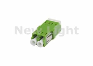Buy cheap FTTH / Data Center LC Duplex Adapter , Duplex LC APC Adapter Without Flange product