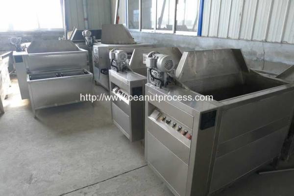 Quality Semi-Automatic Peanut Frying Machine for sale